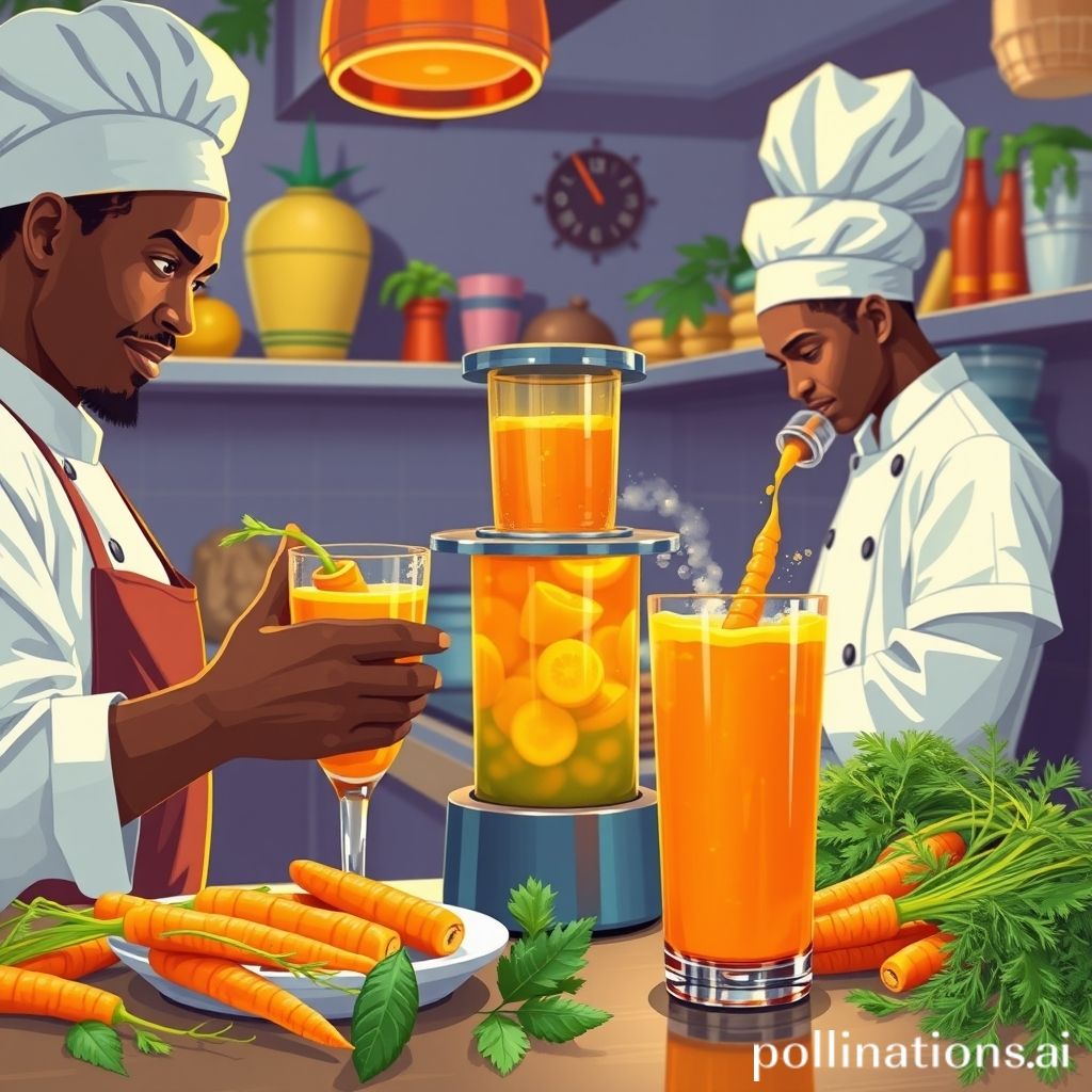 How To Make Carrot Juice Jamaican Style? Crazy Juicer